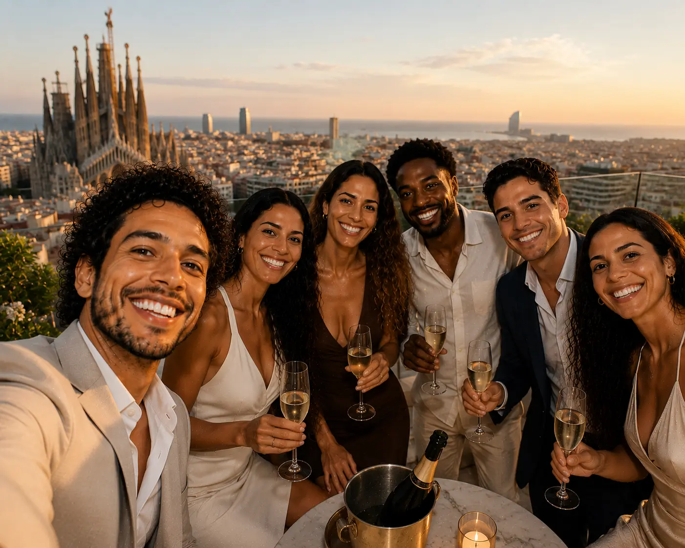 Barcelona local expertise rooftops beach nightlife corporate villas boats