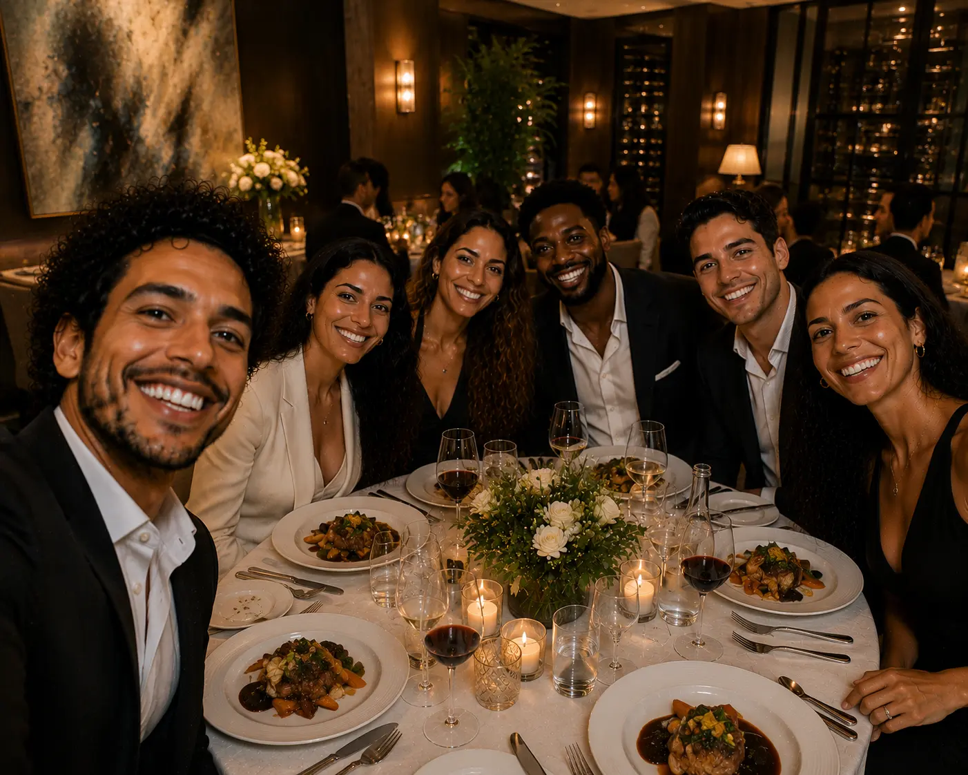 Connected services birthday catering DJ photo video VIP clubs corporate