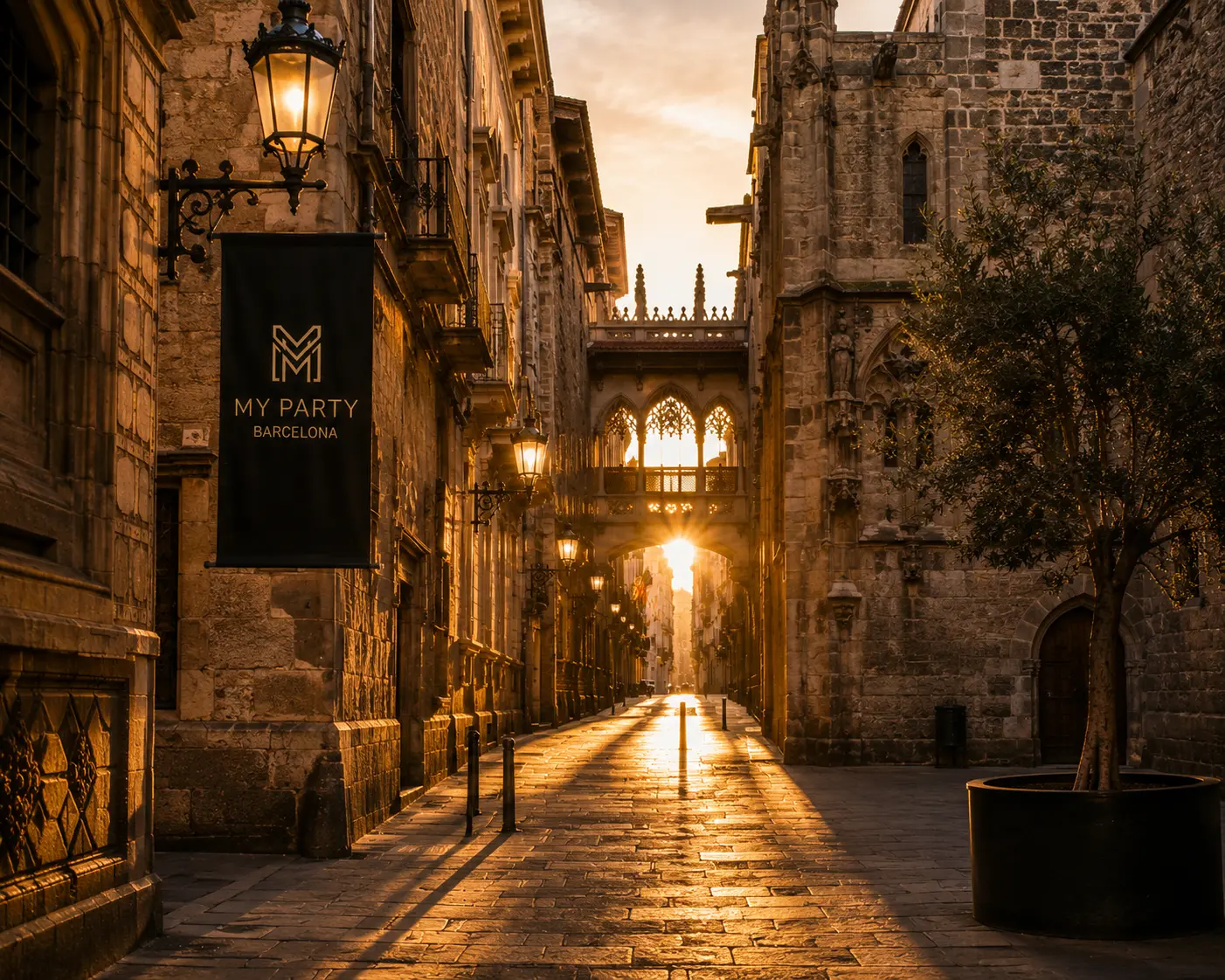 Event services Gothic Quarter Barcelona historic venues nightlife restaurants