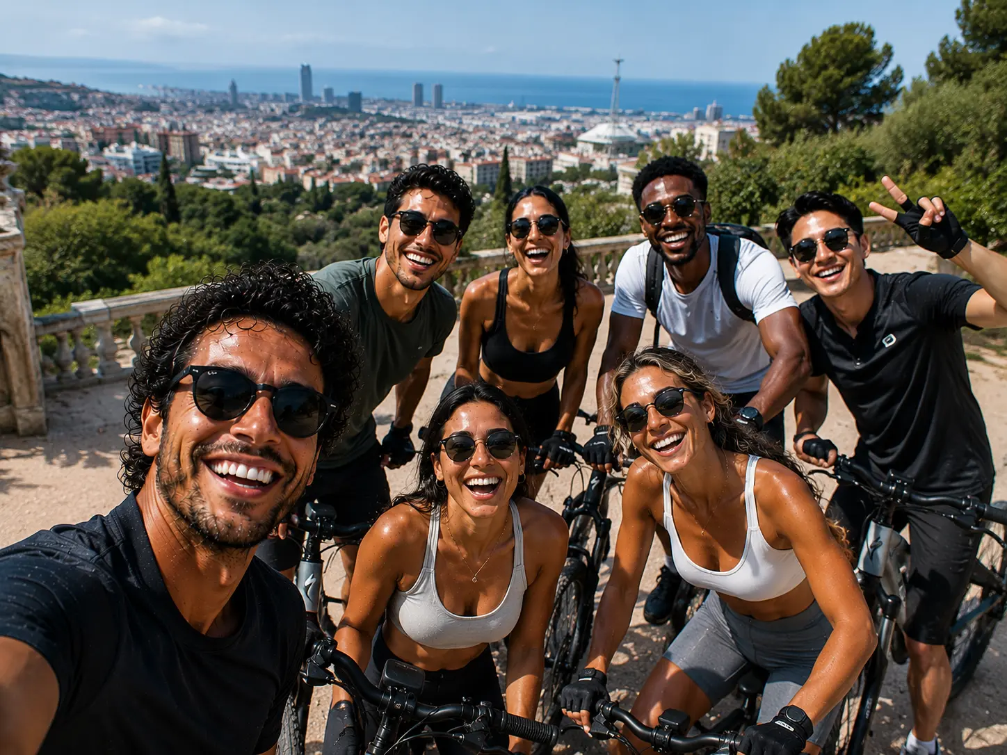 Daytime activities group Barcelona