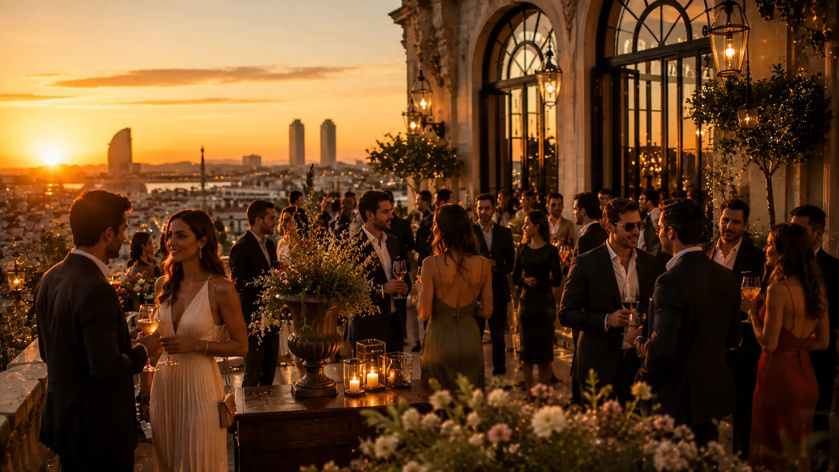 Party planning Barcelona private events birthdays bachelor hen luxury parties