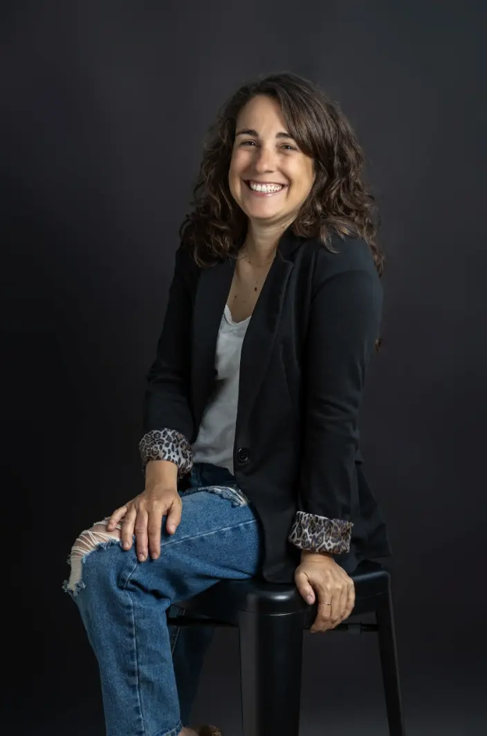 Amanda Zarza en consulta de homeopatía y salud digestiva en Barcelona