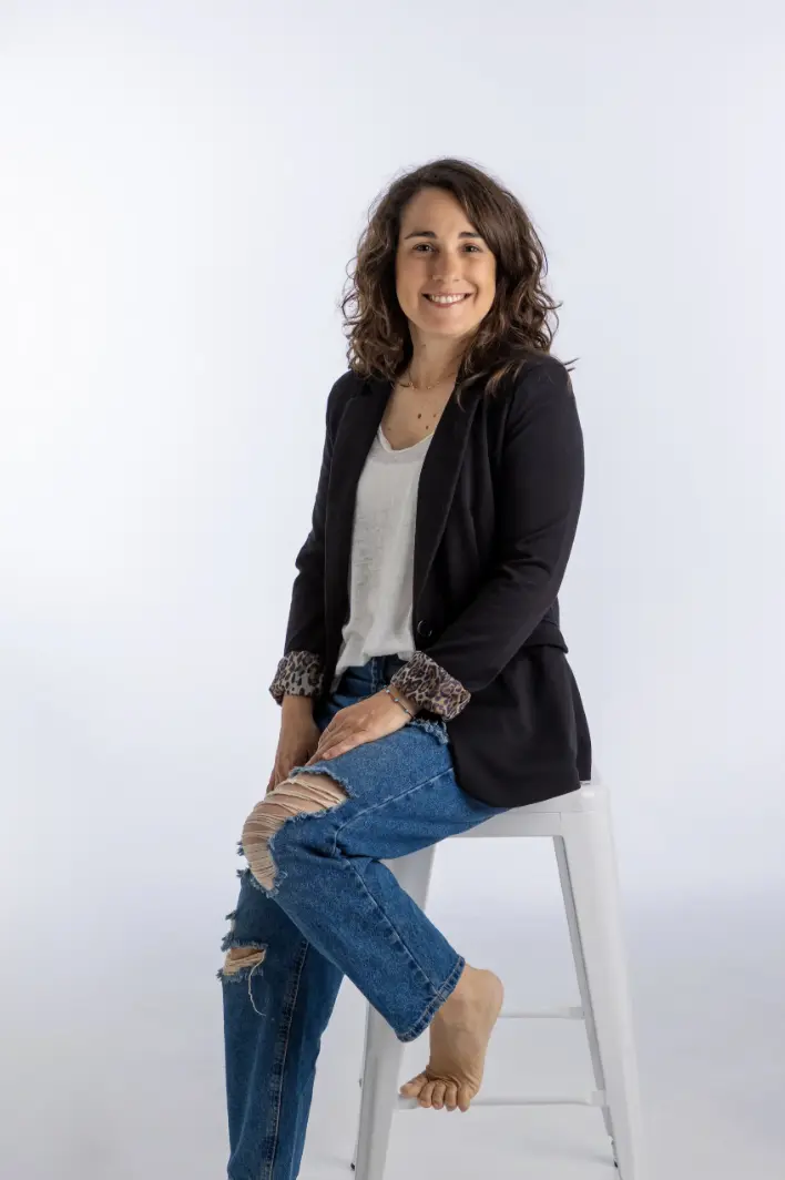 Amanda Zarza, homeópata en Barcelona, retrato en estudio